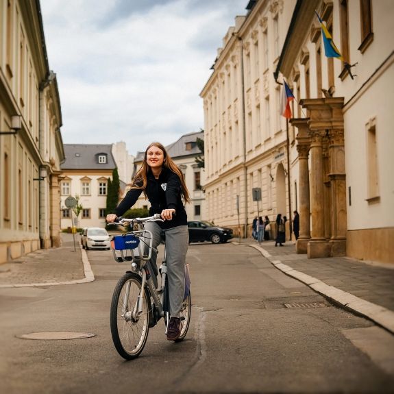 Sdílená kola @nextbike_cz jsou zpět v olomouckých ulicích! 🚲🆙 Po půlroční pauze si je s příslušnou appkou můžete opět půjčit na víc než 60 stanovištích napříč městem.

Jejich comeback se povedl i díky přispění naší univerzity – výměnou za nějž jsou opět benefity pro všechny naše studenty i zaměstnance. 👉 Pokud se do aplikace zaregistrujete se svou univerzitní mailovou adresou, automaticky získáte 100korunový kredit na půjčovné. Nextbiky tak můžete bez vlastních nákladů využít jak v Olomouci, tak v dalších 40+ městech napříč ČR.

Podrobnosti se dočtete na stránkách univerzitního Žurnálu. Link v biu. 👆
.
.
.
#univerzitapalackeho #palackyuniversity #olomouc #univerzitnimesto